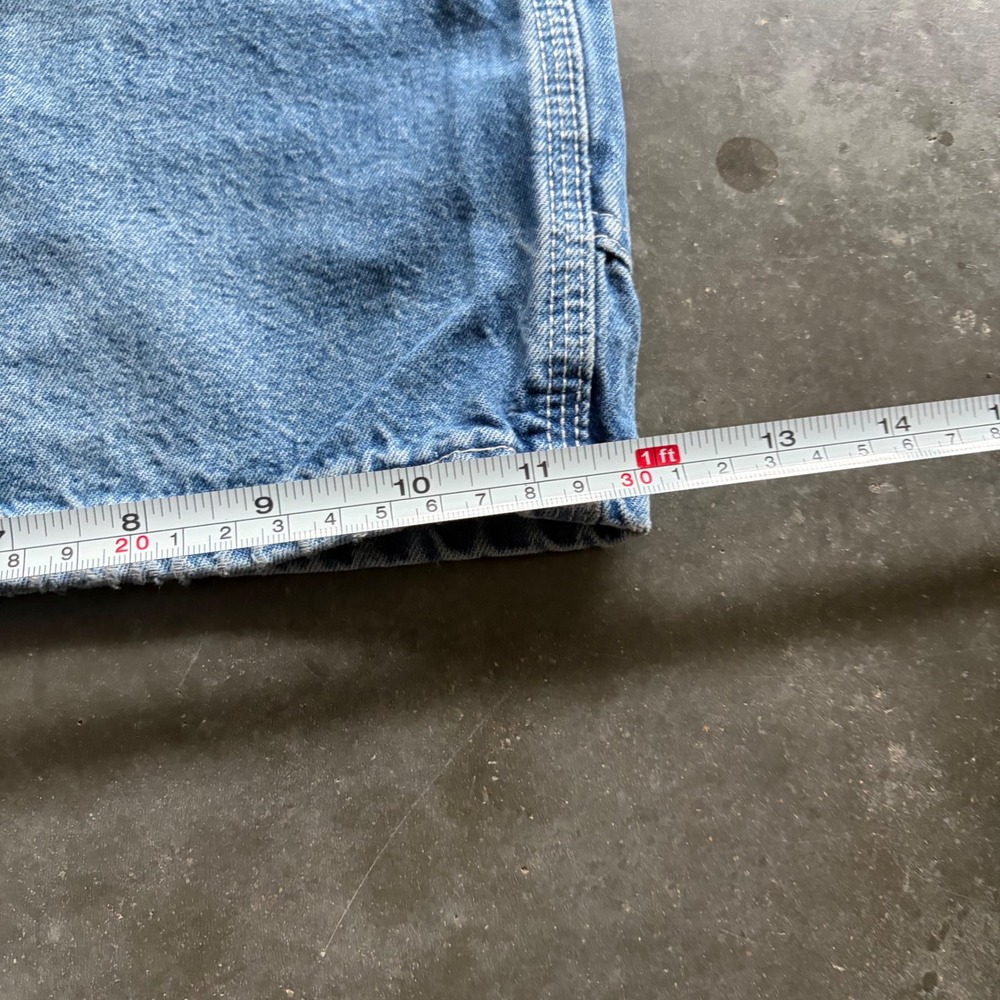 Carhartt B28DST Loose Fit Carpenter Denim Shorts Blue Mens 36 - Picture 5 of 6